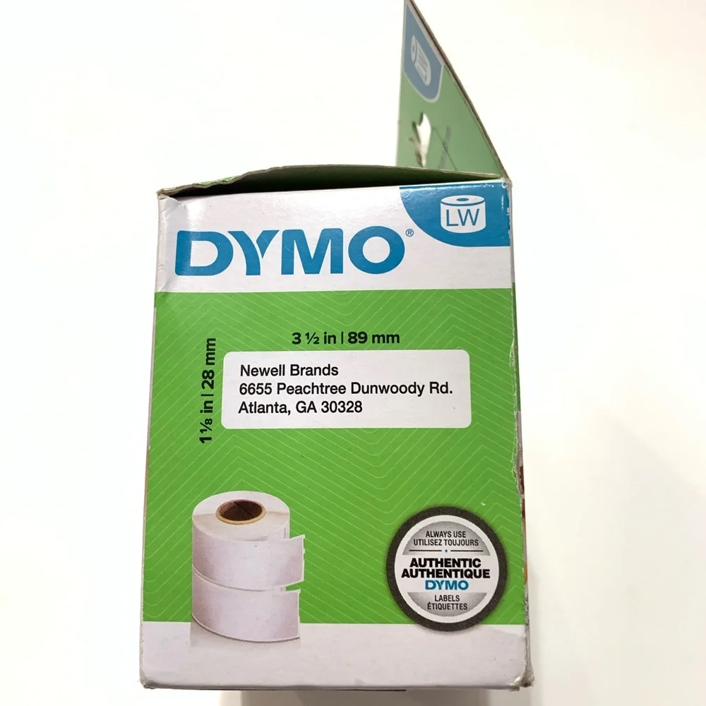 DYMO Authentic LW White Mailing Address Labels, For LabelWriter Label Printers,